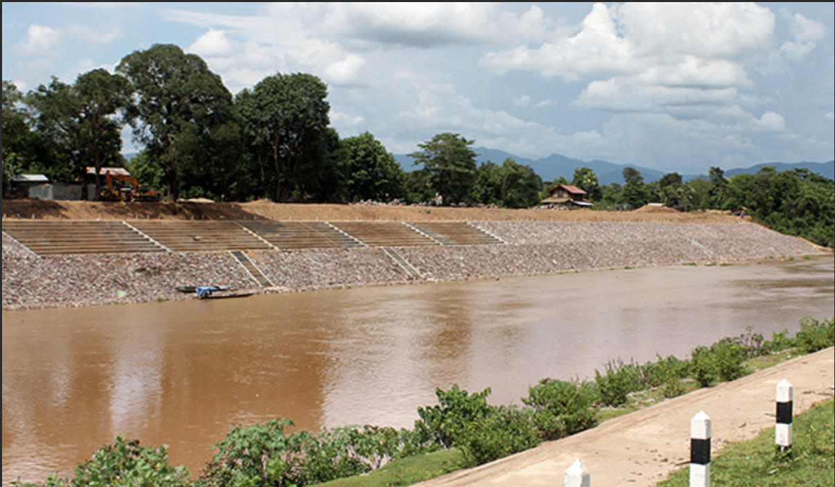 Sedon Riverbank Erosion Protection, Saravan
