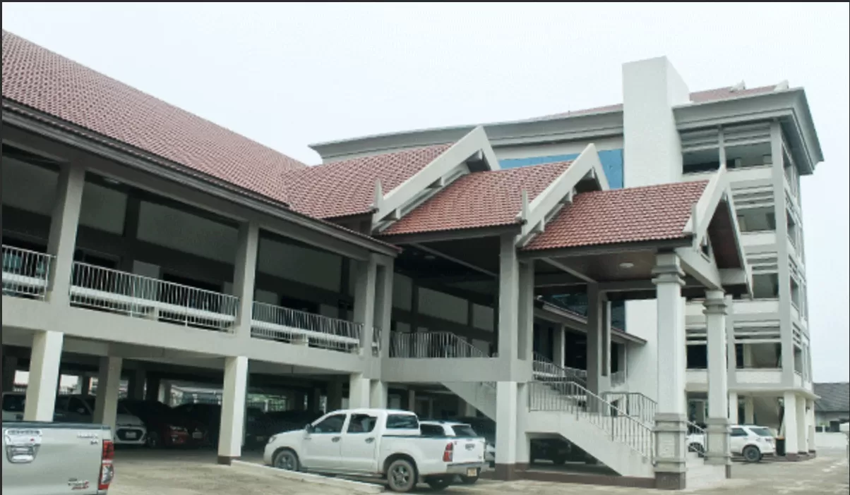 ໂຄງການກໍ່ສ້າງອາຄານສຳນັກງານ ຫ້ອງການ ກອງທືນ ປະກັນສັງຄົມ ແຫ່ງຊາດ